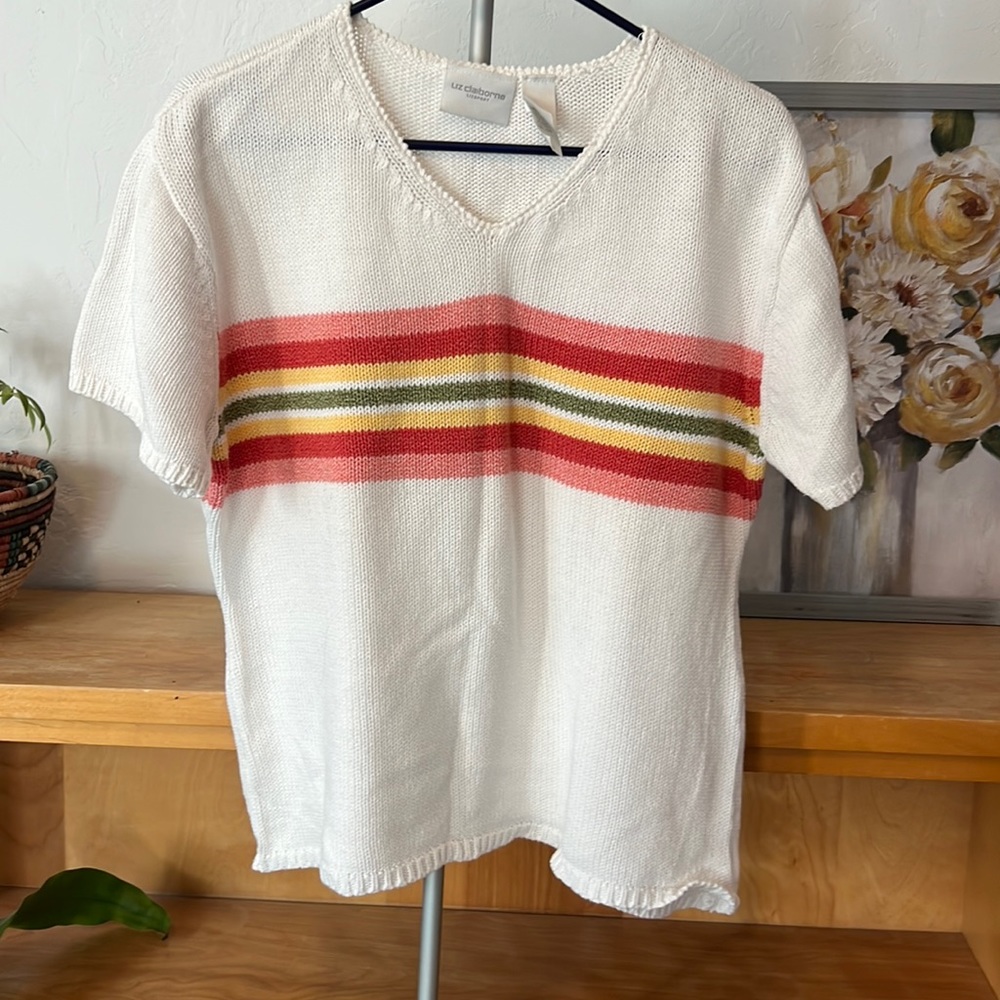 Liz Claiborne knitted T-shirt